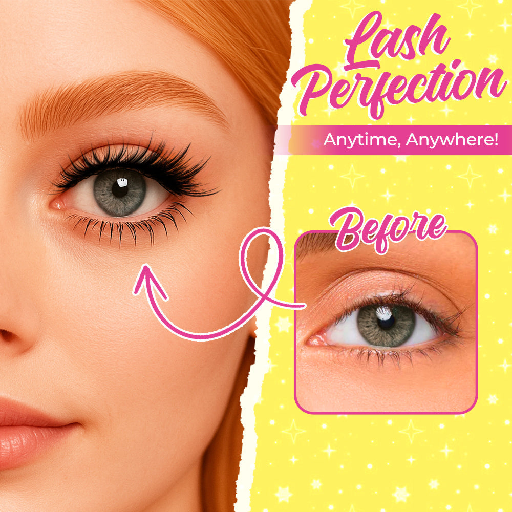 flysmus® 4D Fluffy Lashes C D Curl DIY Lash Extension Kit