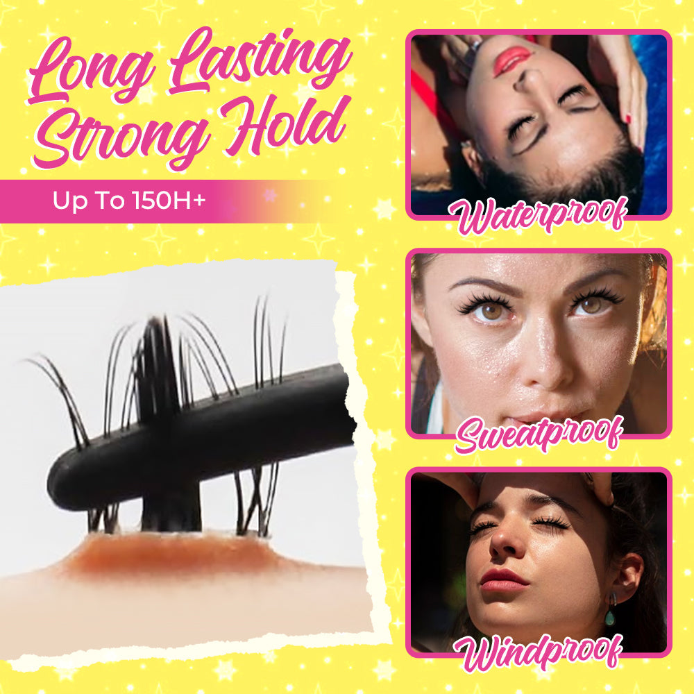 flysmus® 4D Fluffy Lashes C D Curl DIY Lash Extension Kit