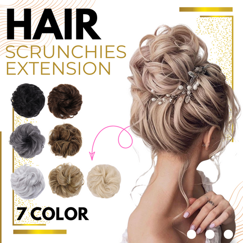 Messy Buns Hair Extension Scrunchies 🇺🇸 Made in USA
