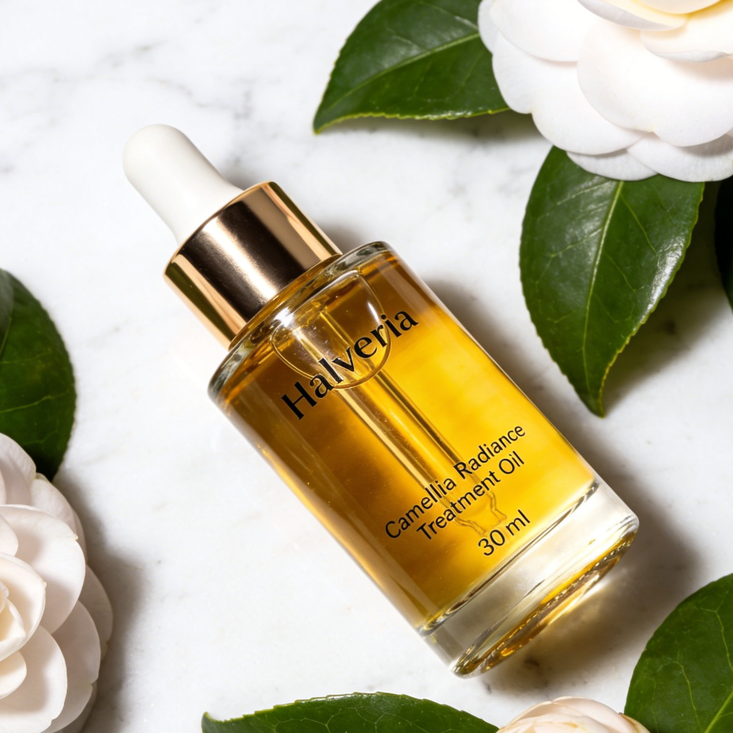 Halveria Camellia Radiance Treatment Oil – 30ml