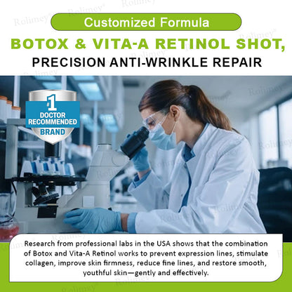 👨‍⚕️💙Made and shipped from Australia 💫Rolimey® Botox & Vita-A Retinol Shot Wrinkle-Lift Tightening cream - Last Day Promotion 70% OFF